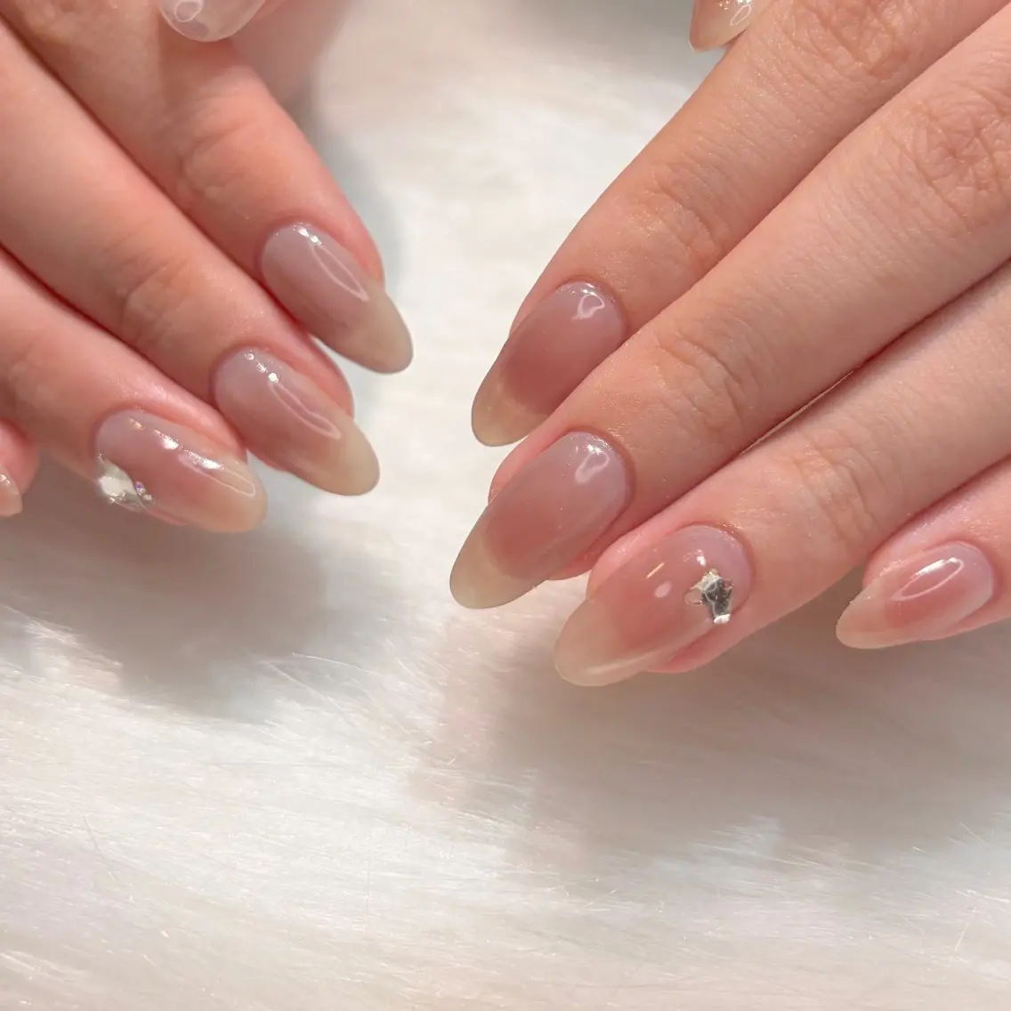ネイル ハンドネイル MEI 🍑 nail OAKのネイルデザイン