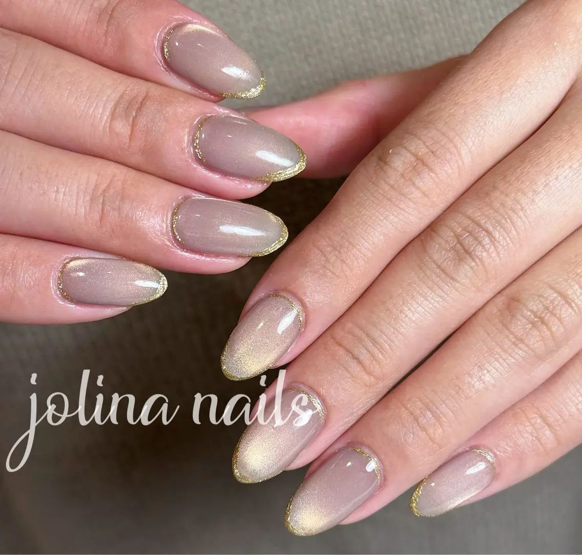 ネイル マグネットネイル 持ち込み ワンカラーネイル jolina nails鶴見店のネイルデザイン