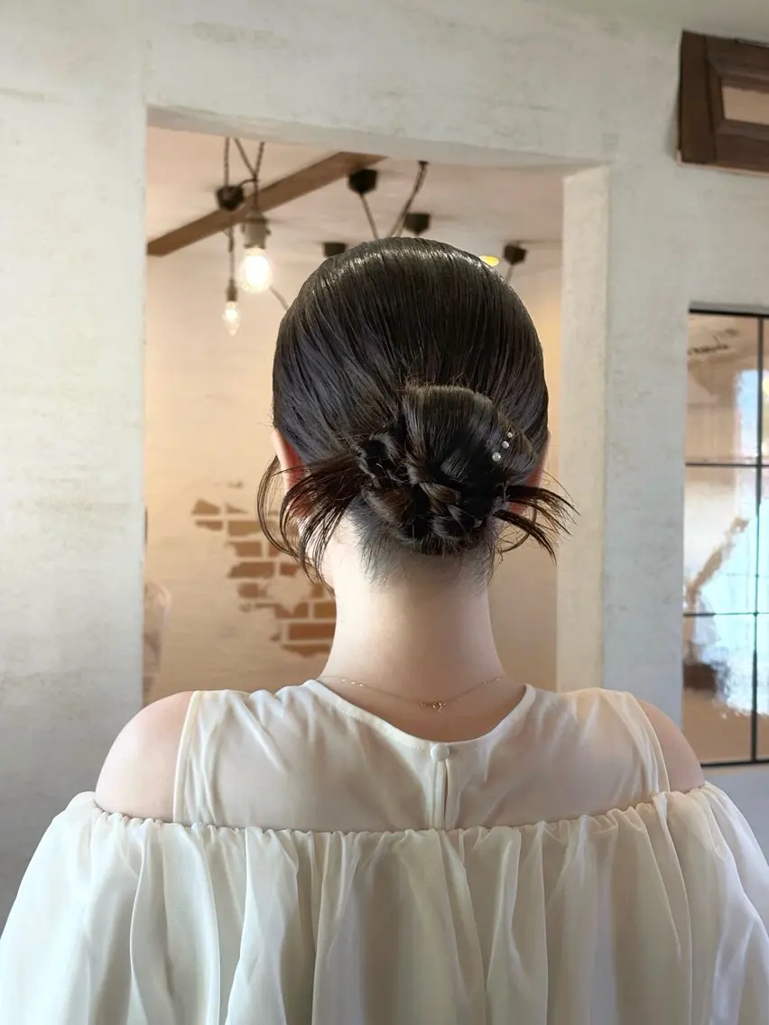 ヘアアレンジ 艶感ベージュが得意♡ 田島千愛のヘアスタイル