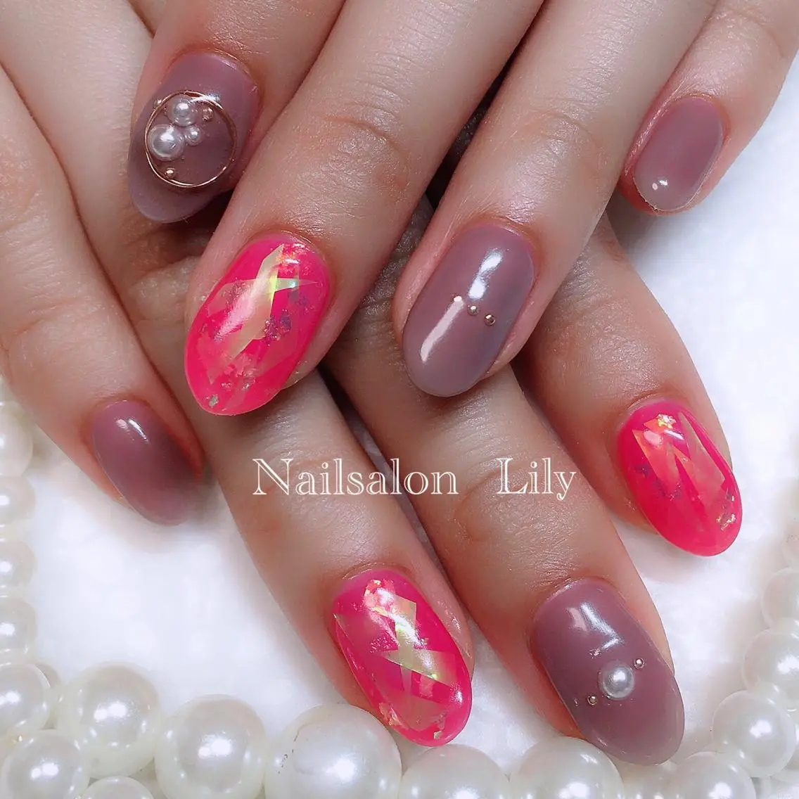 ネイル Lily*nail 🌻Mii🌻のネイルデザイン
