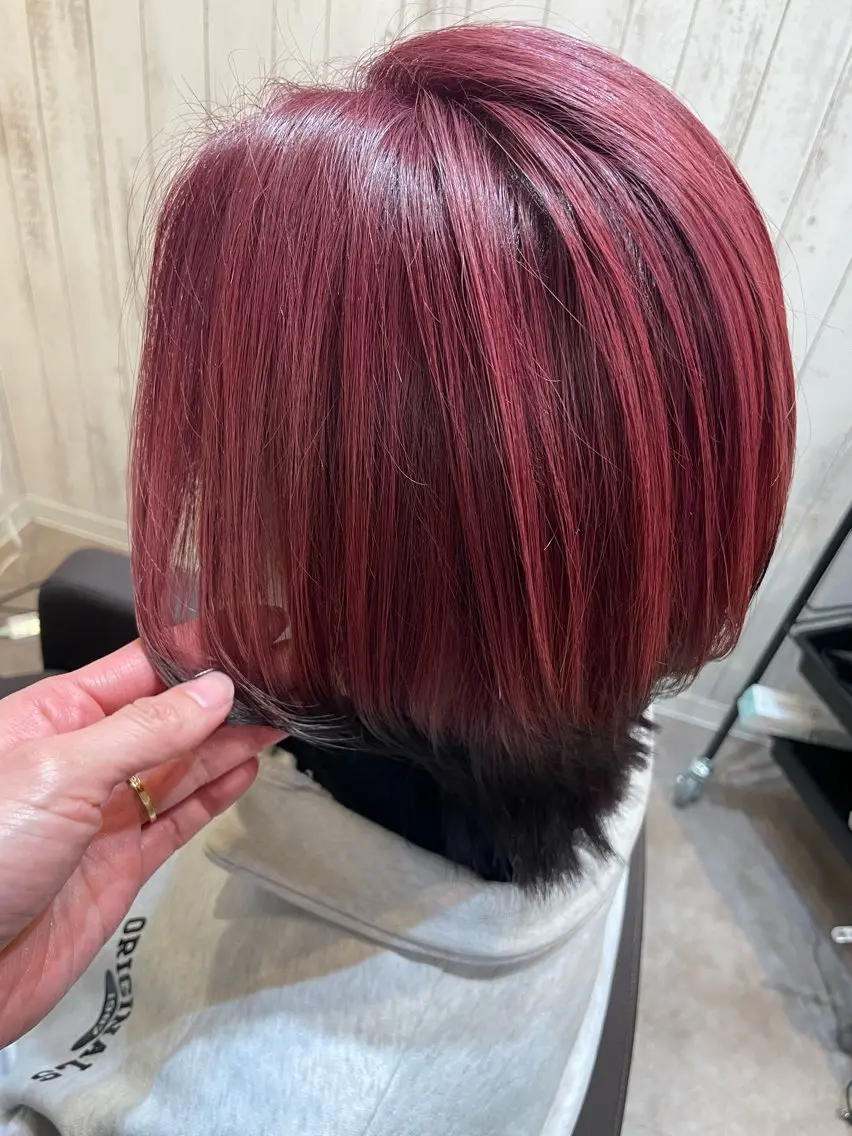 カラー ハイトーン✨ブリーチ ✨高田めぐみのヘアスタイル