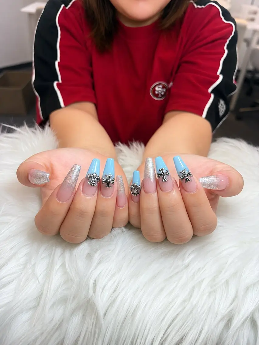 ネイル 長さ出し 韓国ネイル 持ち込み ワンホンネイル MEO MEO NAIL  守山のネイルデザイン