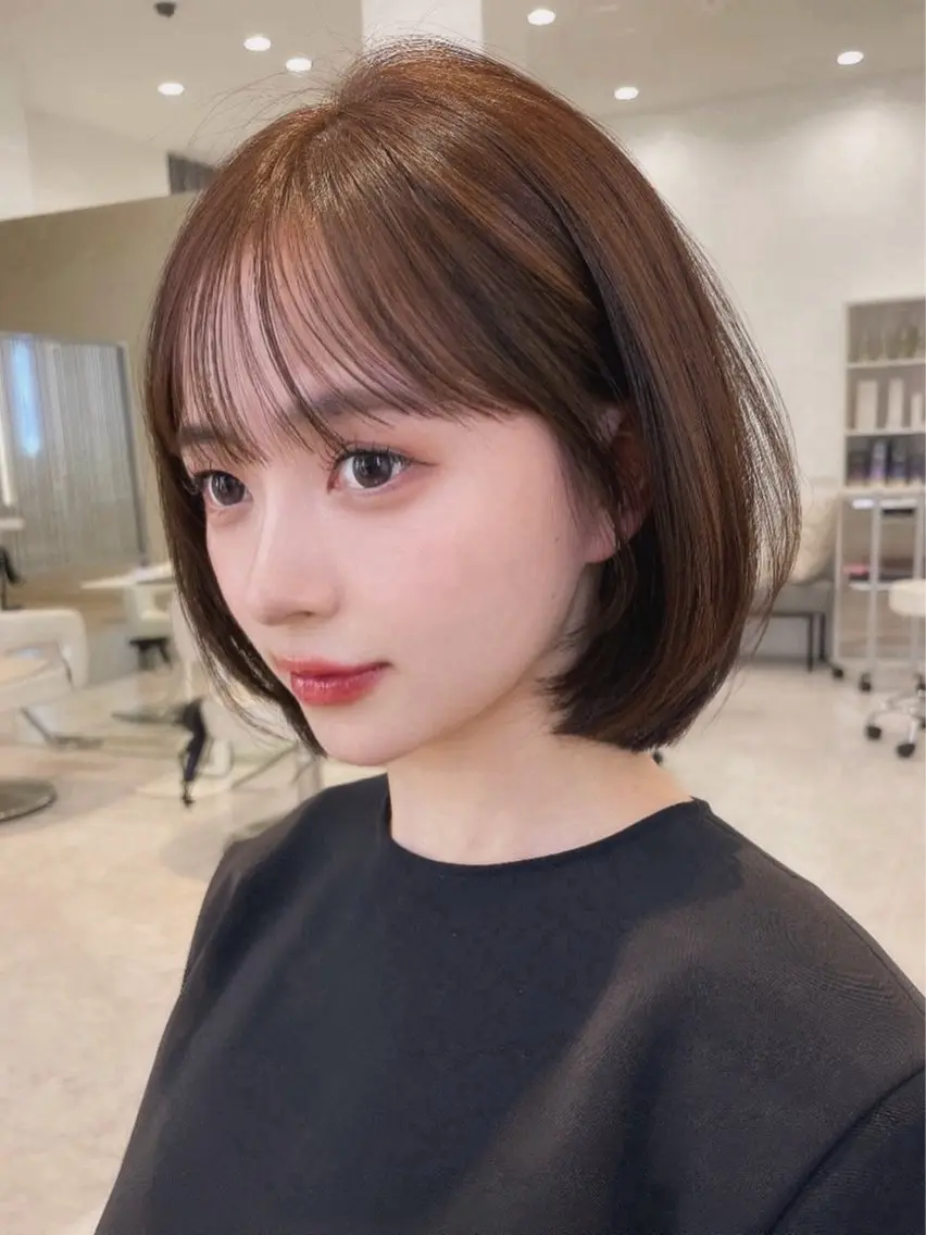【平日限定】💇🏻♀️レディースカット(ボブスタイルのみ)の写真