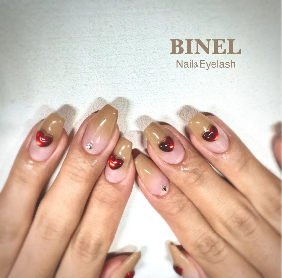 ネイル グラデーション ハンドネイル BINEL REINAのネイルデザイン