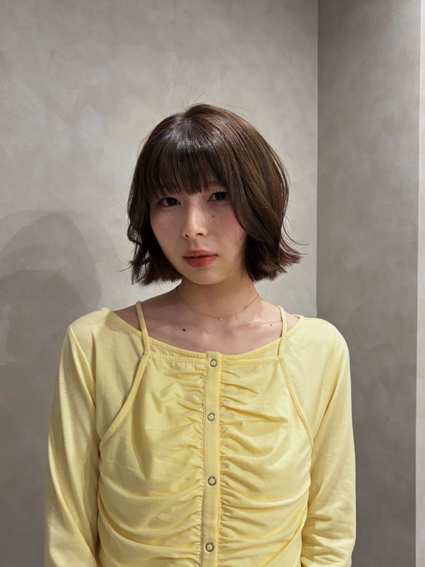 カラー asuka/透明感 カラーモデル募集のヘアスタイル