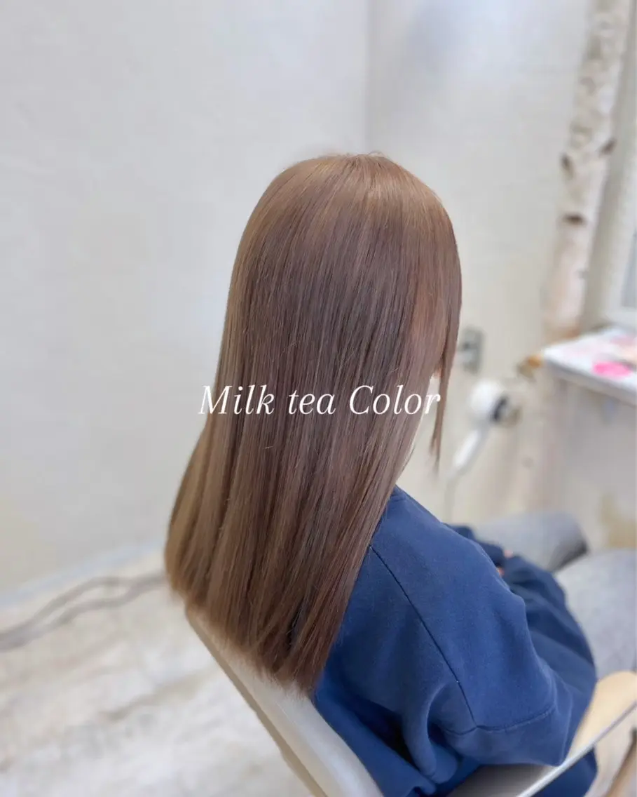 カラー Uuoul あかねのヘアスタイル