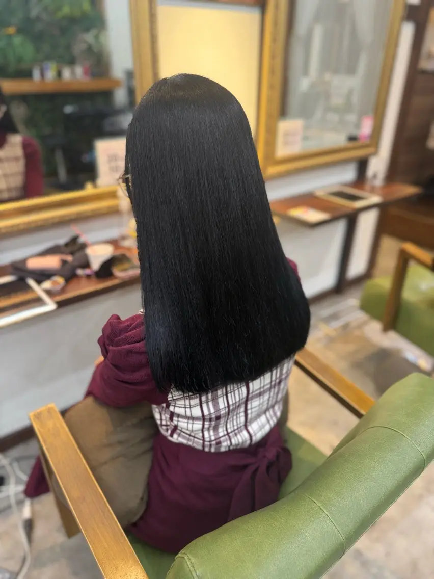ロング パーマ カット 縮毛矯正 トリートメント 髪質改善/縮毛矯正 今井海斗のヘアスタイル