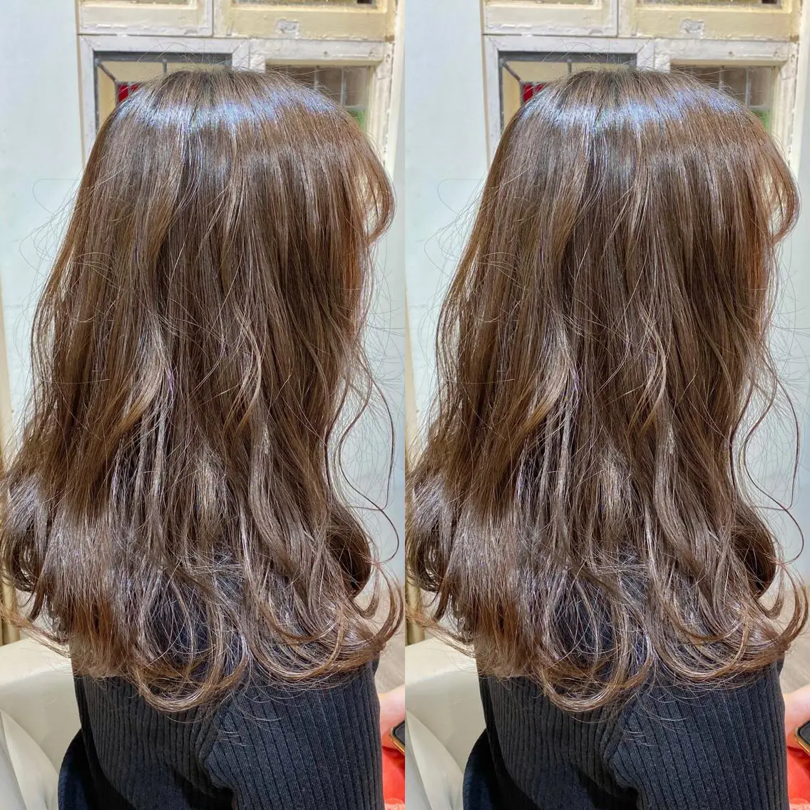 ロング カラー おおつか せいやのヘアスタイル