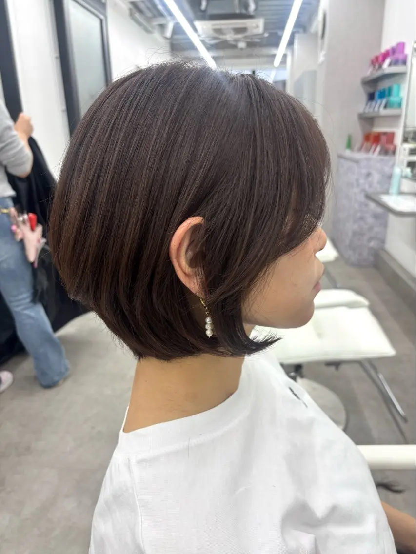 ショート ショートヘア カット ヘアカラー 関山浩平ショート /ボブ/ヘアセットのヘアスタイル
