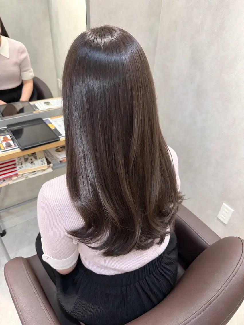 ロング レイヤーカット Dico💫 こーうんのヘアスタイル