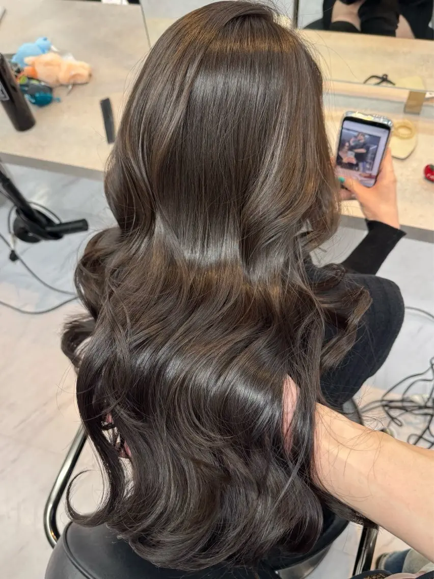 ロング カラー ヘアカラー トリートメント 🍬カラー特化🍬 Kirari🪄のヘアスタイル