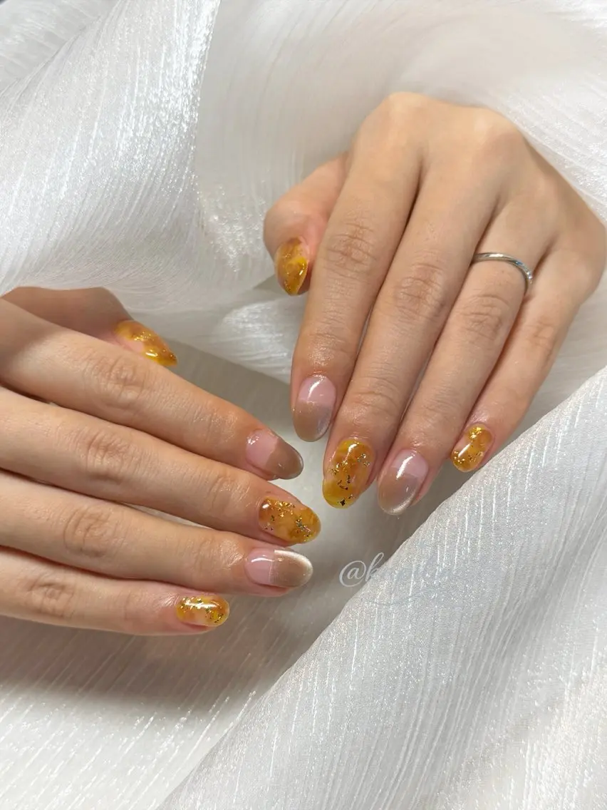 ネイル ハンドネイル Kapilina🌺 MOMOのネイルデザイン