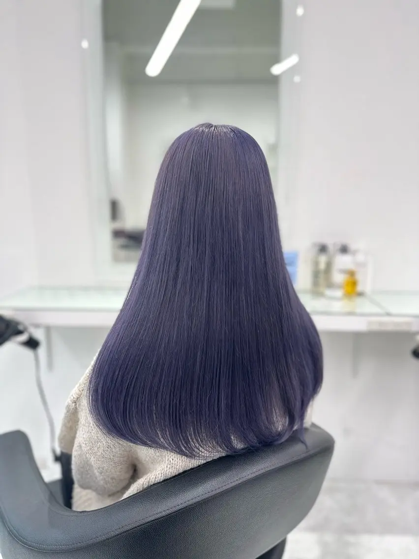 ロング カラー ヘアカラー トリートメント 透明感💕今っぽ似合 わせ𝐍𝐨. 𝟏のヘアスタイル