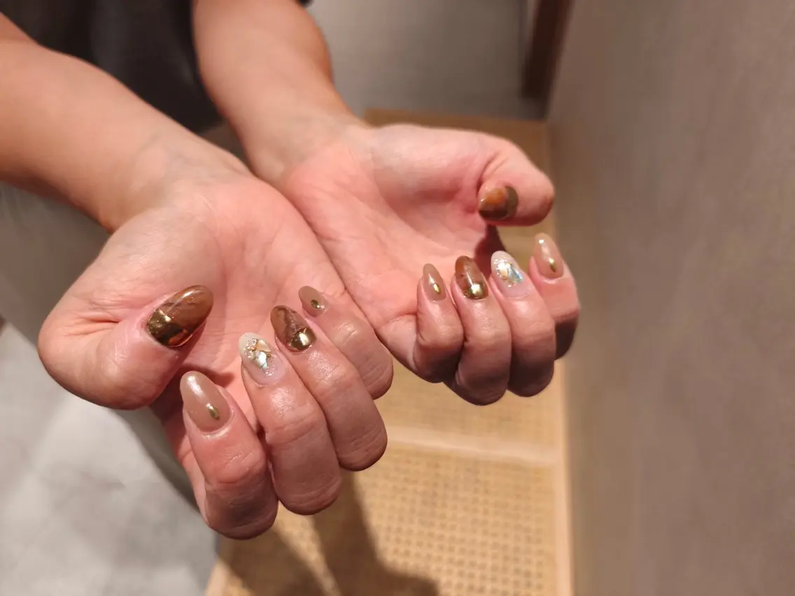 ネイル 持ち込み K. SATOのネイルデザイン