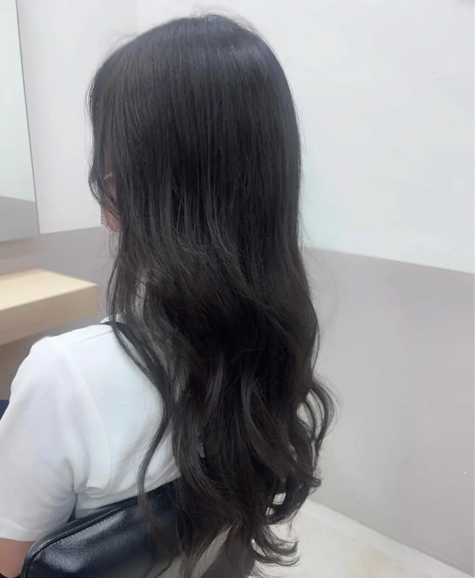 セミロング 大人韓国ヘア🎀 しょうこLuanaのヘアスタイル