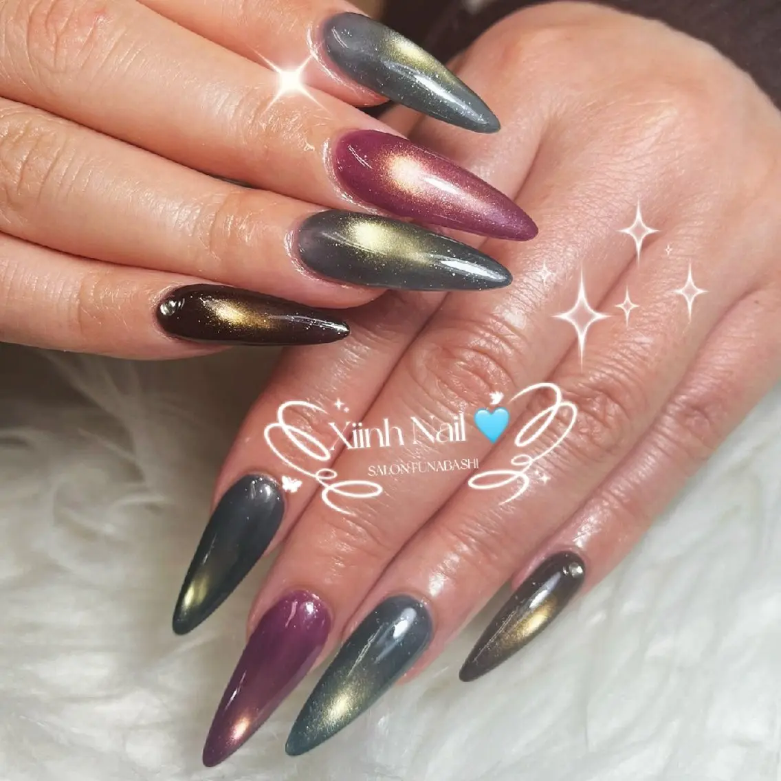 ネイル チークネイル 桜ネイル 長さ出し フットネイル ジェルネイル ハンドネイル ハンドケア XIINHNAIL 船橋店　馬詰ちゃんのネイルデザイン