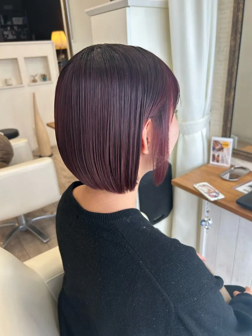 ショート カラー ヘアカラー トリートメント 🦖manami 🦖のヘアスタイル