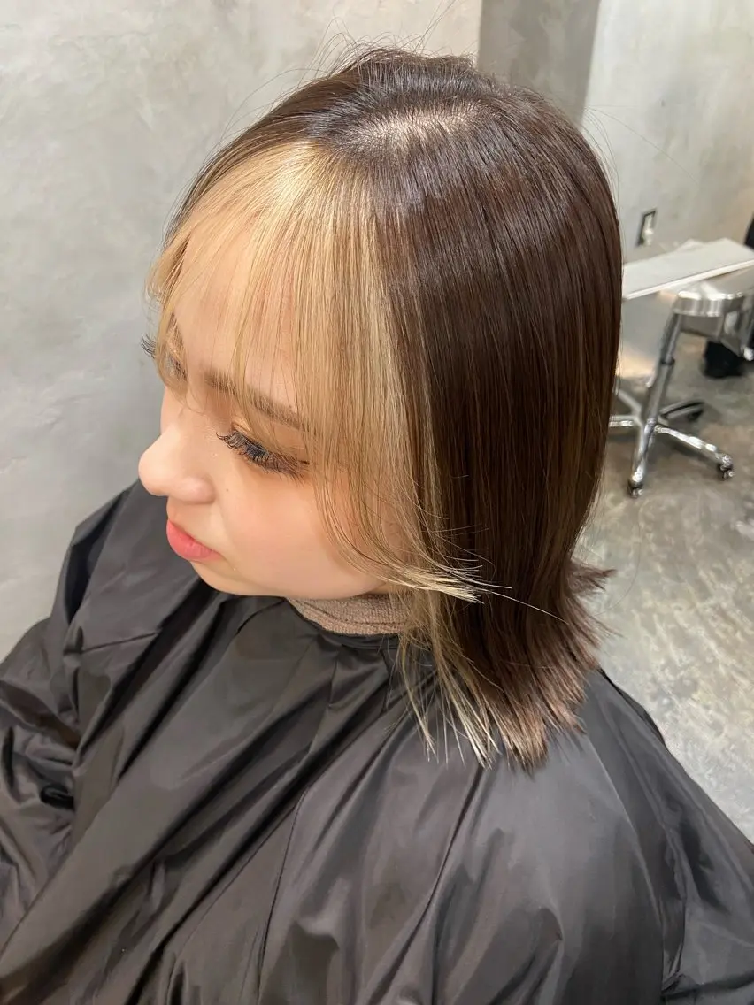 ミディアム カラー APOLLO♡ ＭＩＯのヘアスタイル