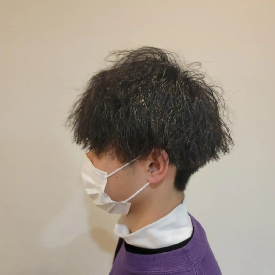 メンズ メンズパーマ カット パーマ 山田 周のヘアスタイル