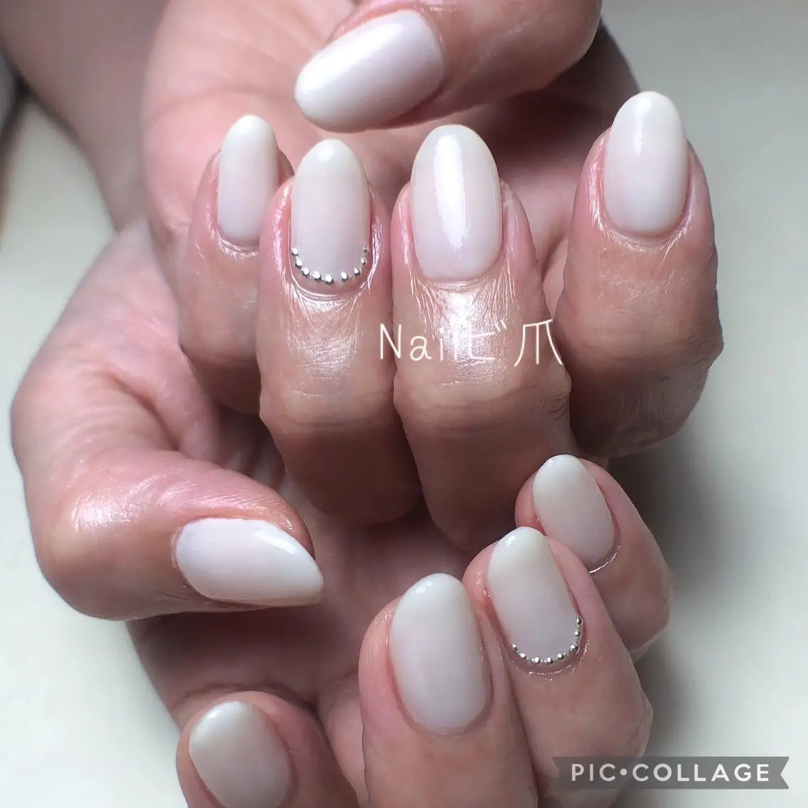 ネイル シンプルネイル Nail ビ爪のネイルデザイン