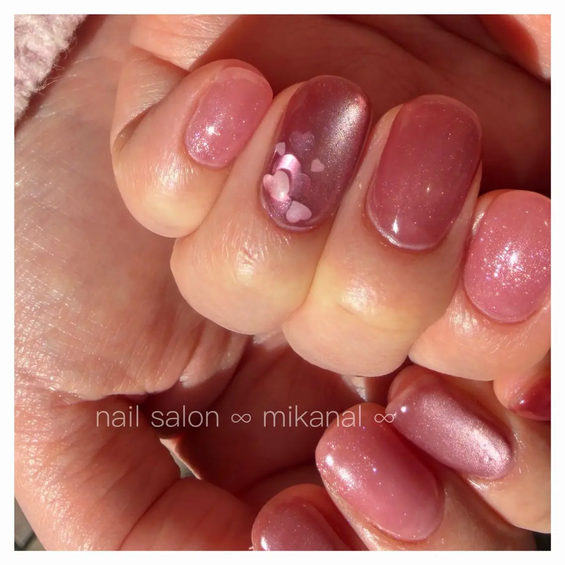 ネイル ハンドネイル nailsalon ∞ ﾐｶﾅﾙ ∞のネイルデザイン
