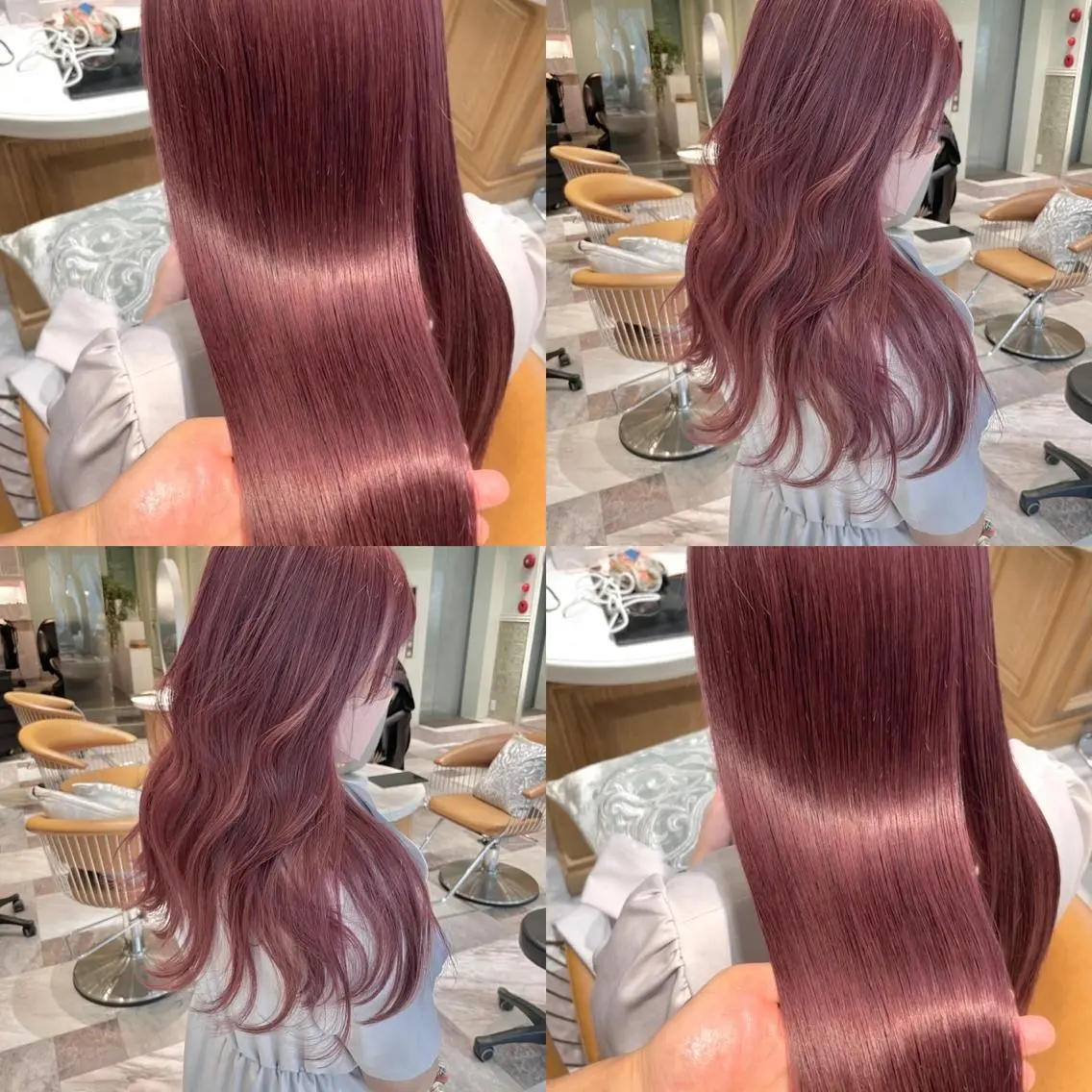 カラー ブリーチ ダブルカラー イヤリングカラー ハイライトカラー インナーカラー 渡辺 麻衣のヘアスタイル
