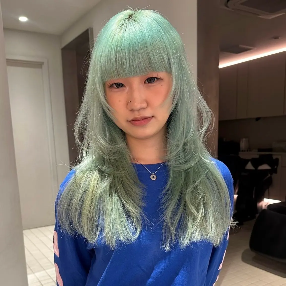 ロング カット ヘアカラー Takahashi Yuriのヘアスタイル