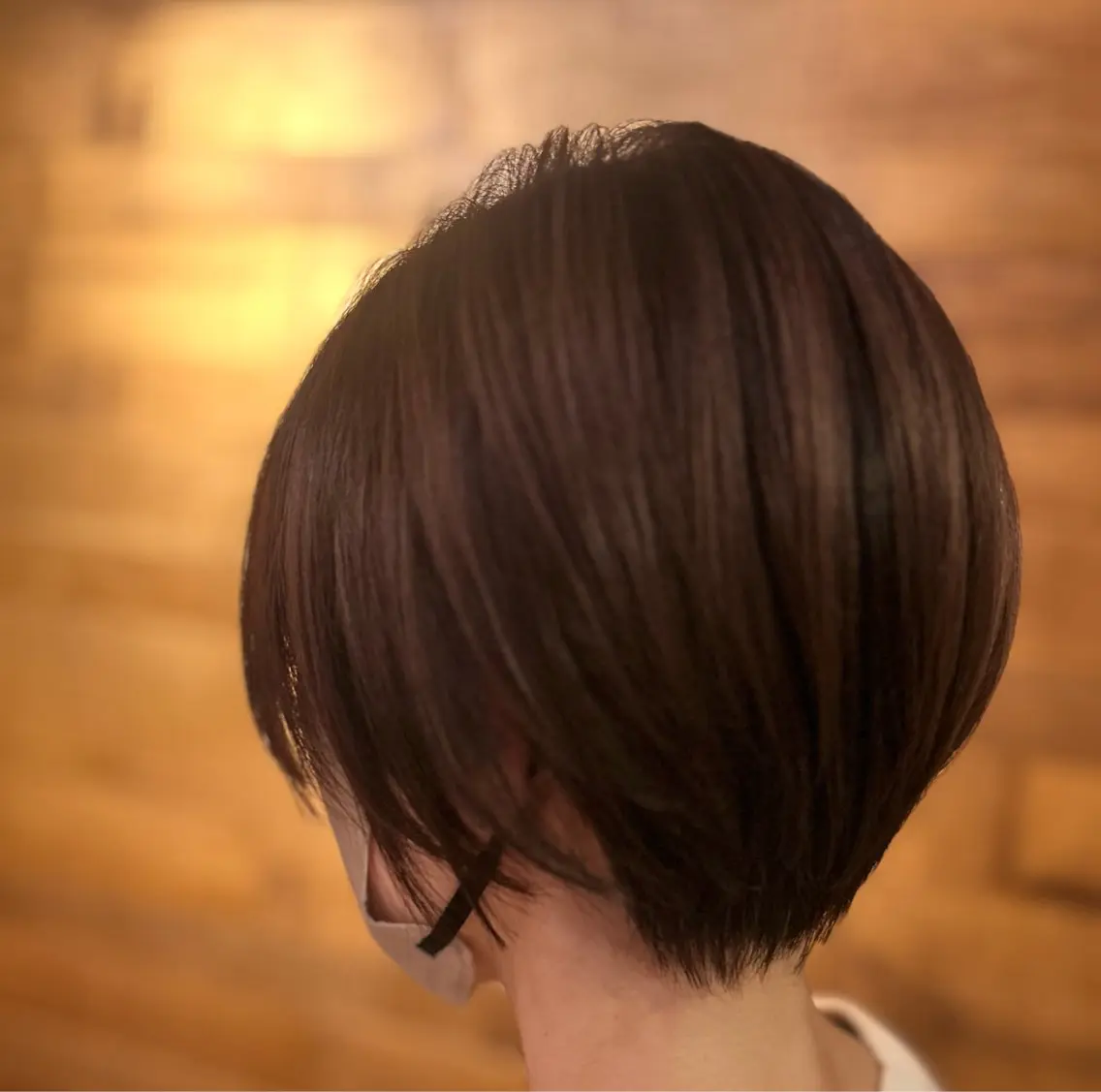 ショート ショートボブ ボブ ショートヘア 居垣 唯のヘアスタイル