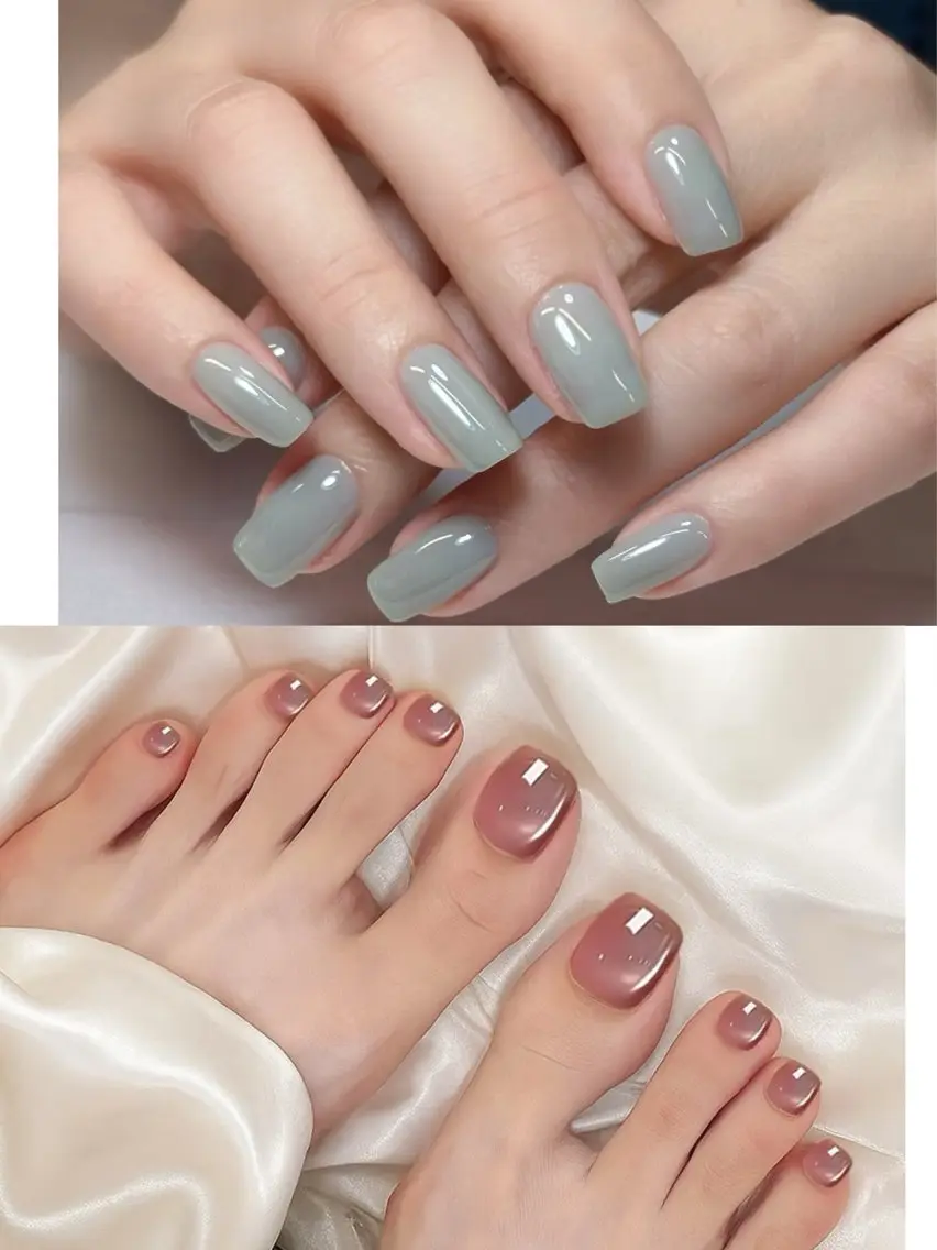 ネイル マグネットネイル ハンドネイル ハンドケア 🦋 MiKi 🦋 ネイルサロンのネイルデザイン