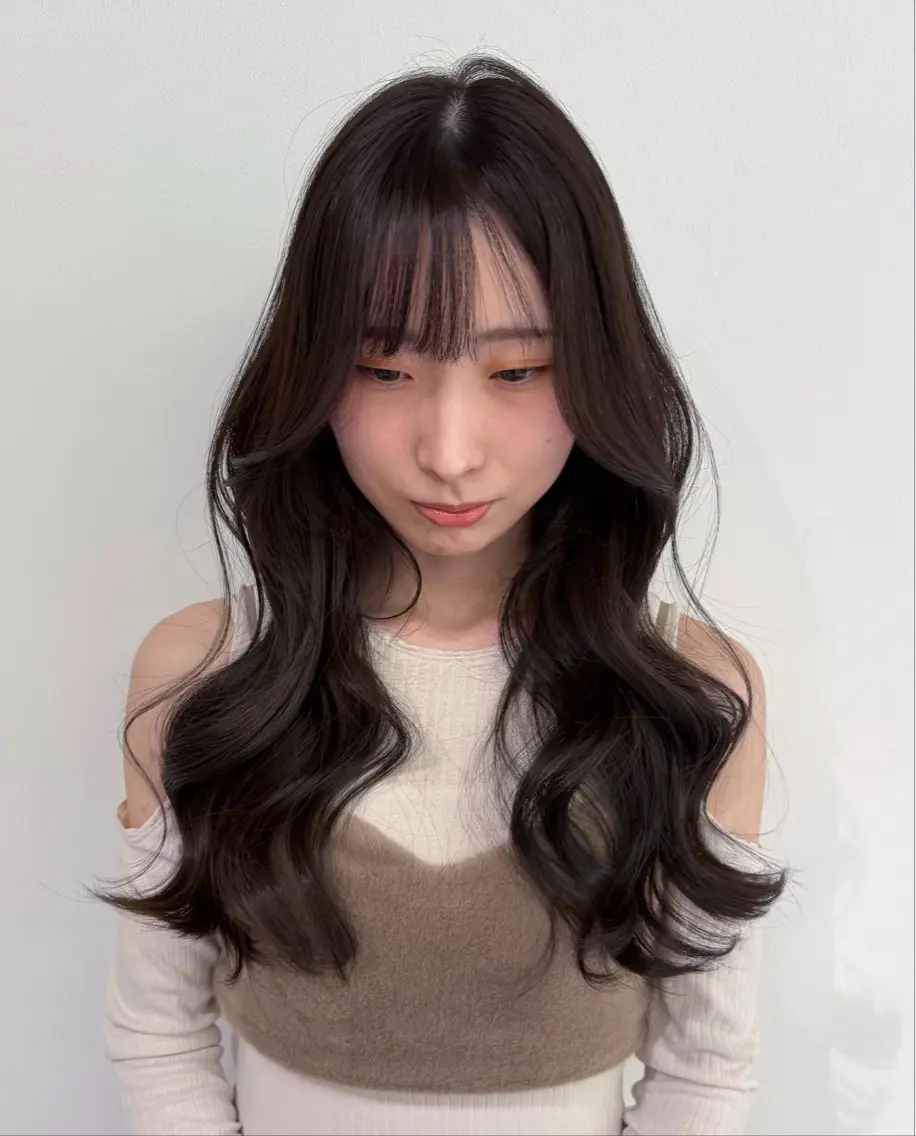 ロング カラー ヘアカラー トリートメント SALOWIN本山店 naoのヘアスタイル