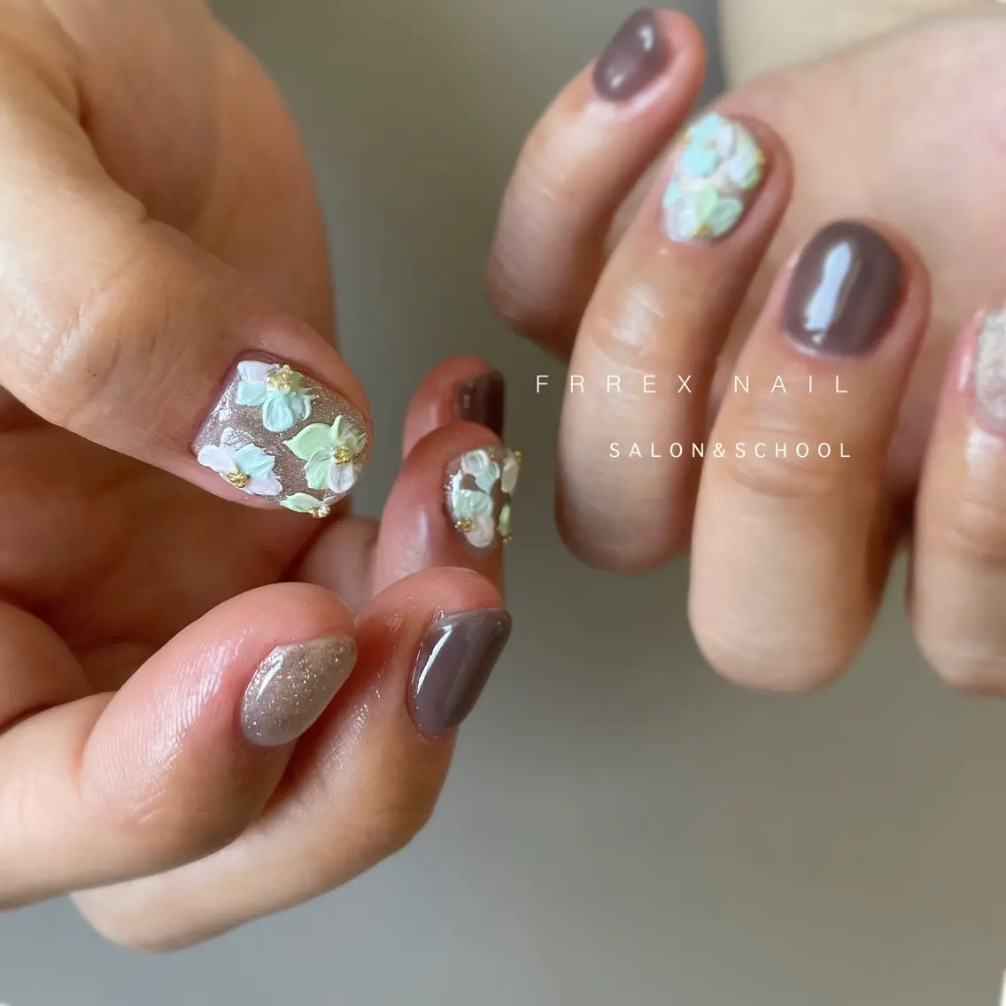 ネイル ハンドネイル ハンドケア freex nail /ニュアンス/個性派のネイルデザイン