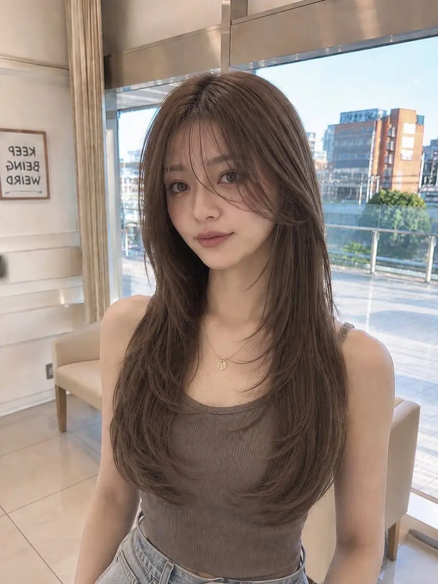 カラー カット ヘアカラー トリートメント 金子 直樹のヘアスタイル
