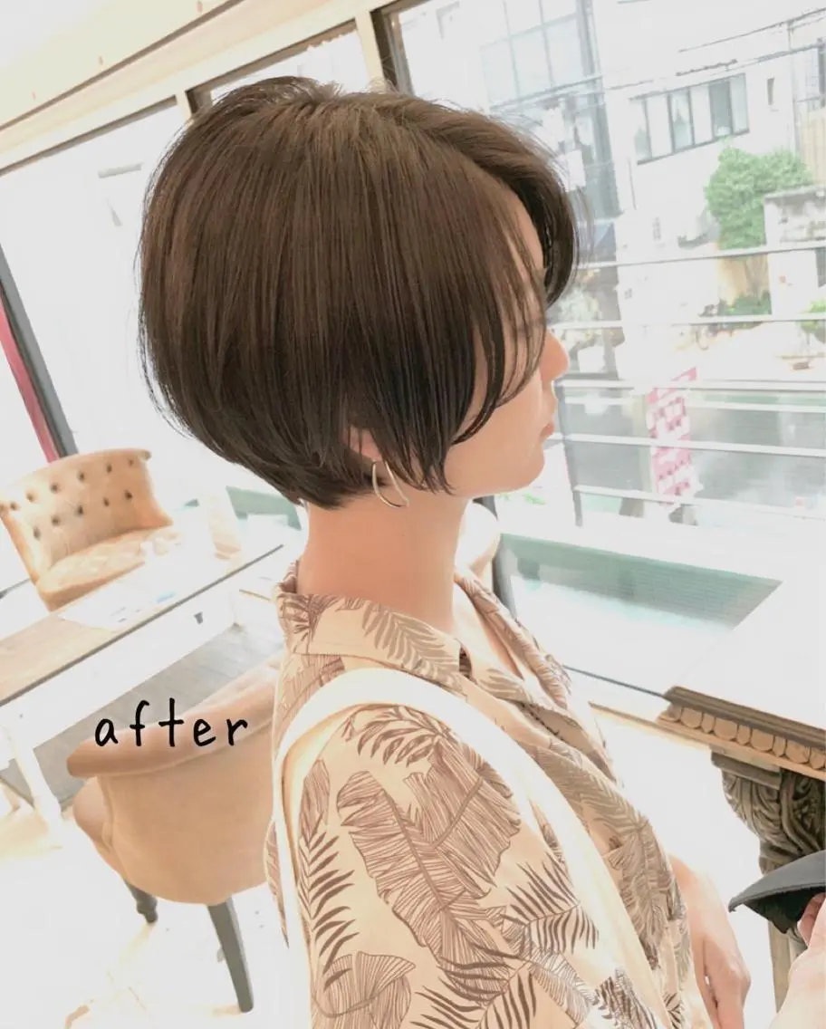 カット+ダメージレスカラーの写真