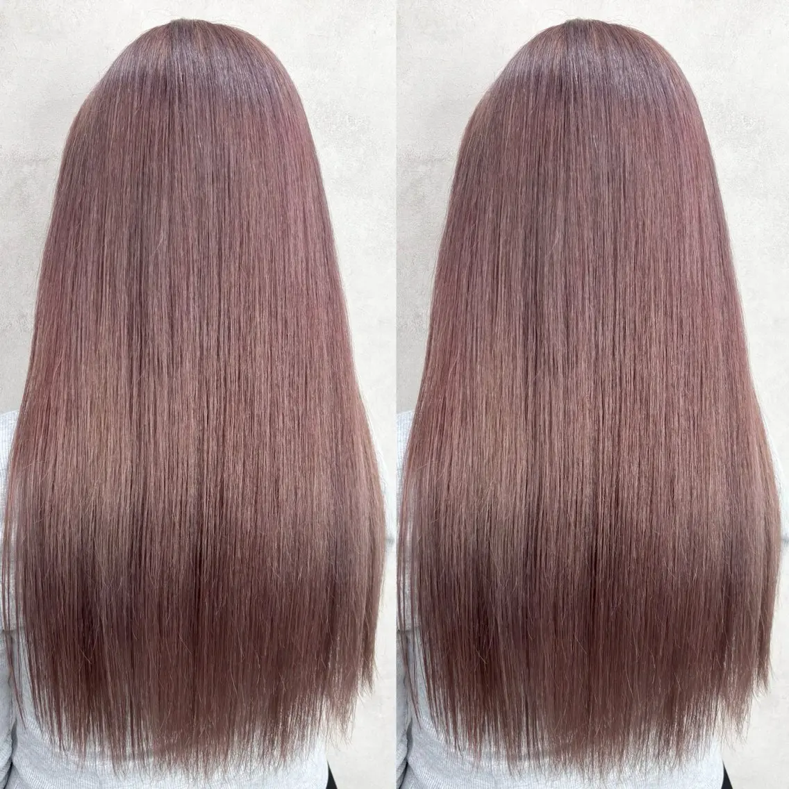 ロング カラー ヘアカラー Rin♡透明感ピンク 🎀白肌ラベンダーのヘアスタイル