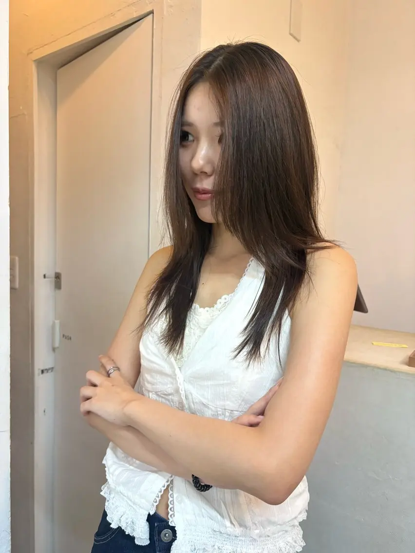 ロング kii｜ ゆきな｜福岡美容室のヘアスタイル