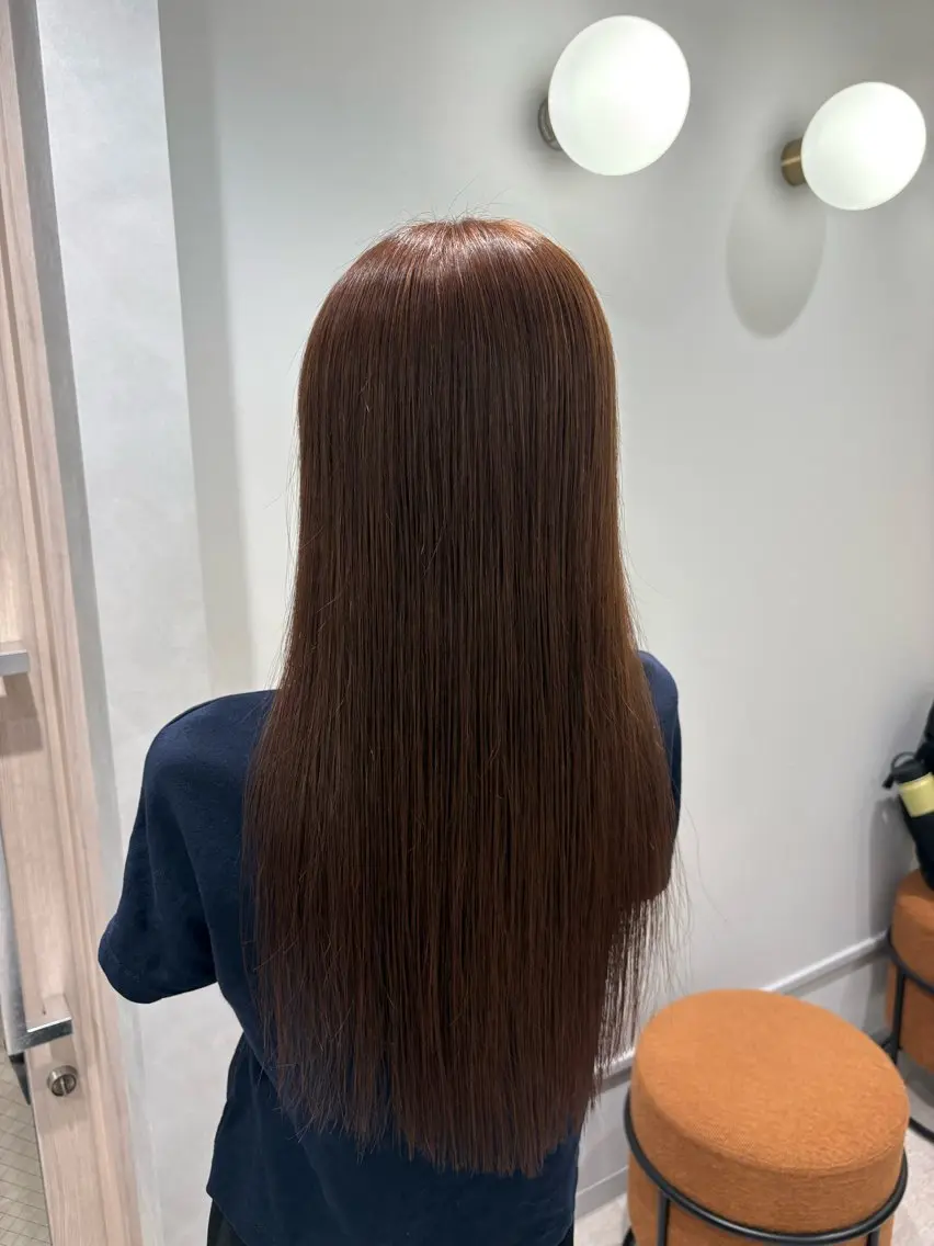 ロング カラー 河野 咲空のヘアスタイル