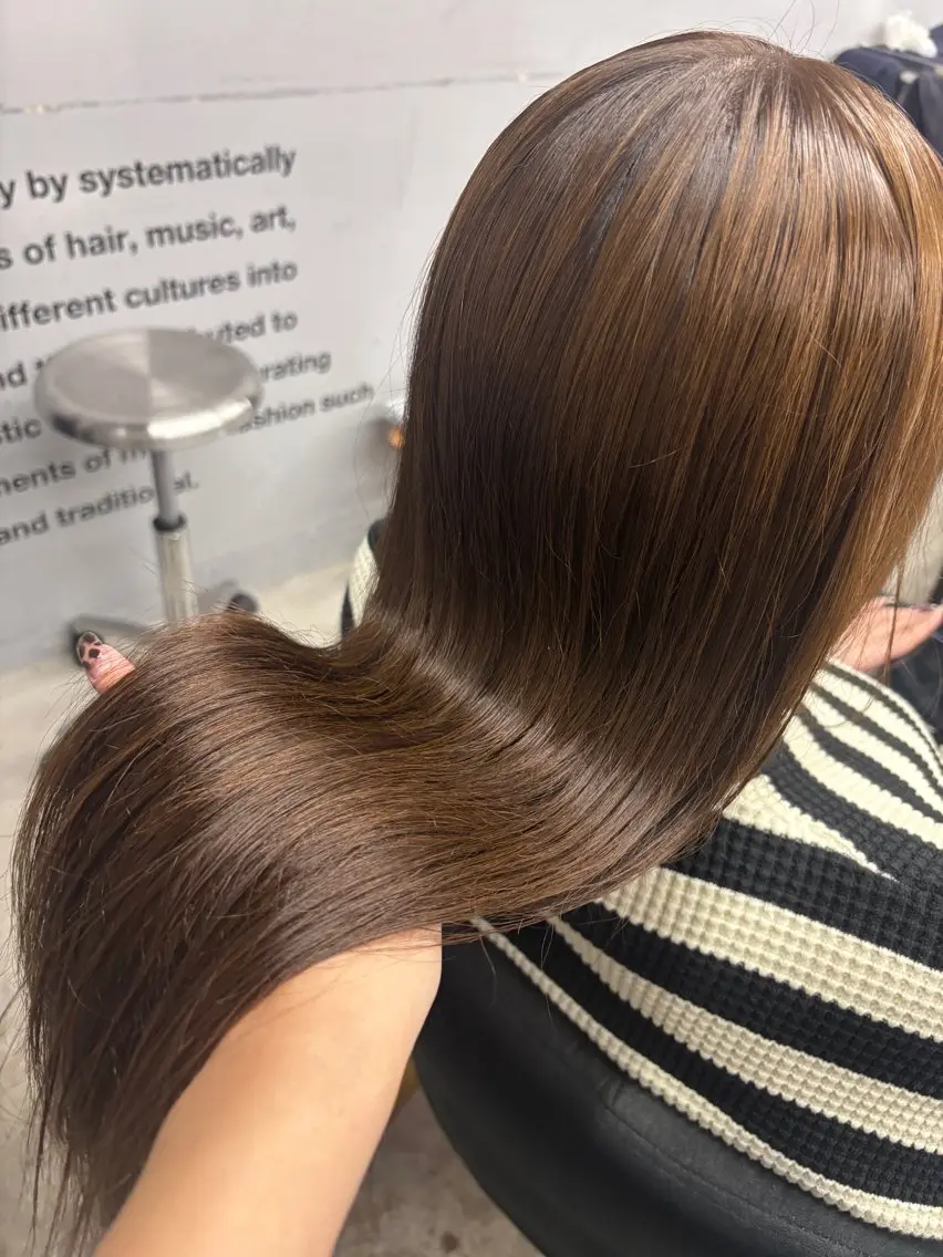 ロング ヘアカラー 透明感ｶﾗｰ🫧 Rico💗空き🈶のヘアスタイル