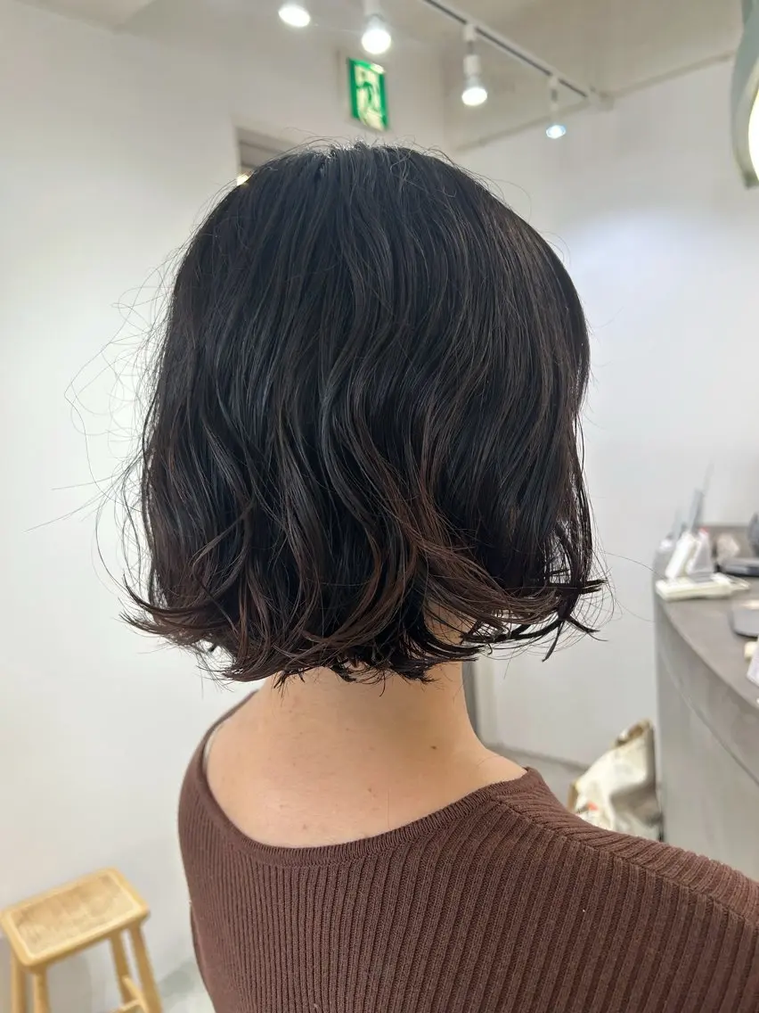ミディアム ボブ miyou /FILMS🐕🐾のヘアスタイル