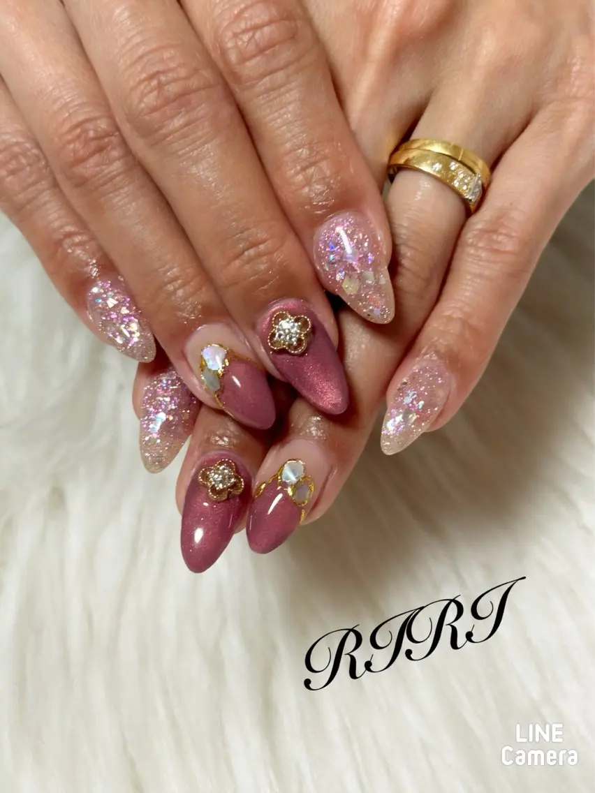 ネイル ハンドネイル riri オーナーのネイルデザイン