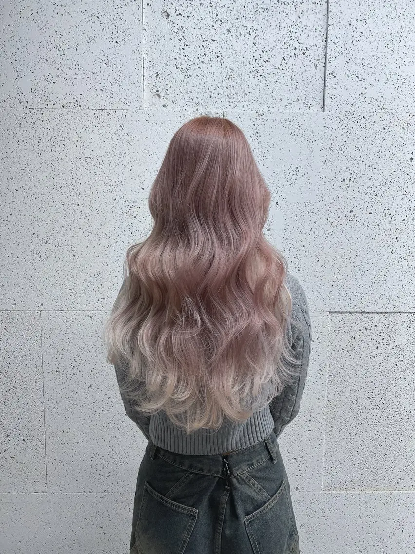 ロング 🎀韓国スリムタッキ 羽エクステ🎀kiiのヘアスタイル