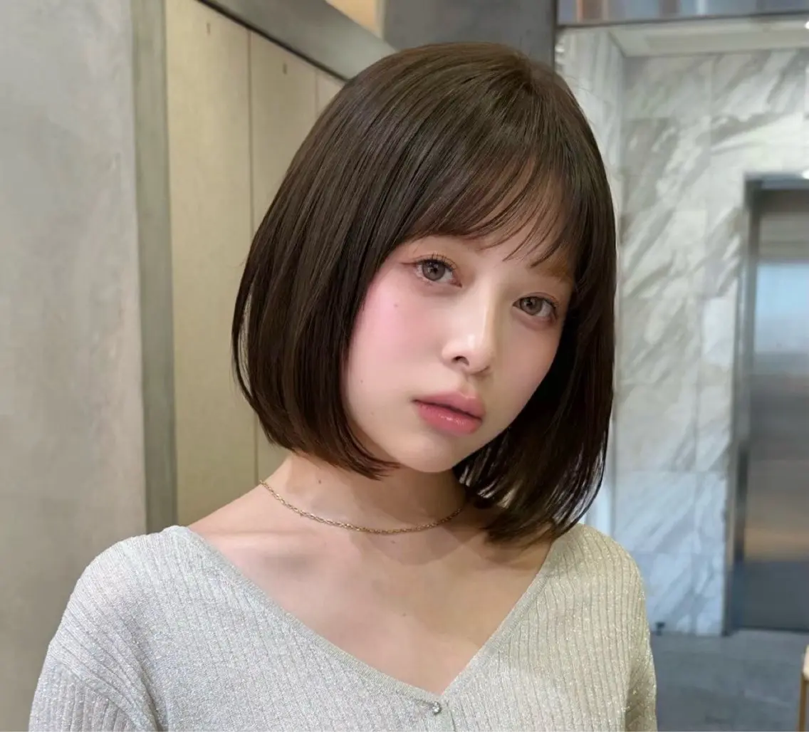 ショート レイヤー/ボブ/ 艶髪/ひなき🎀のヘアスタイル