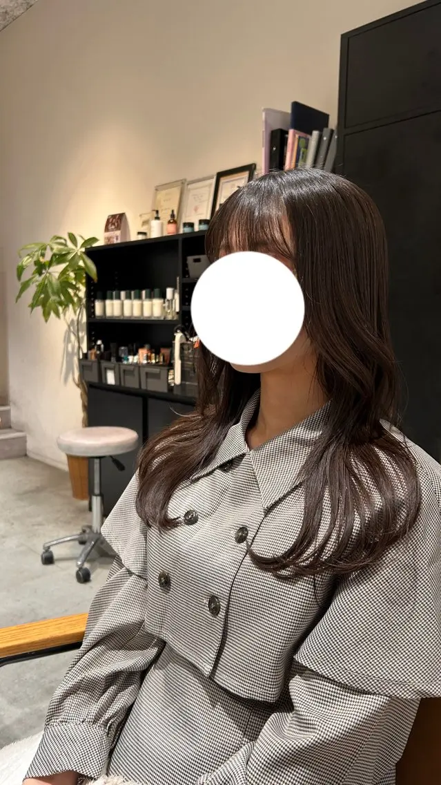 毛先調整+トリートメント🎀の写真
