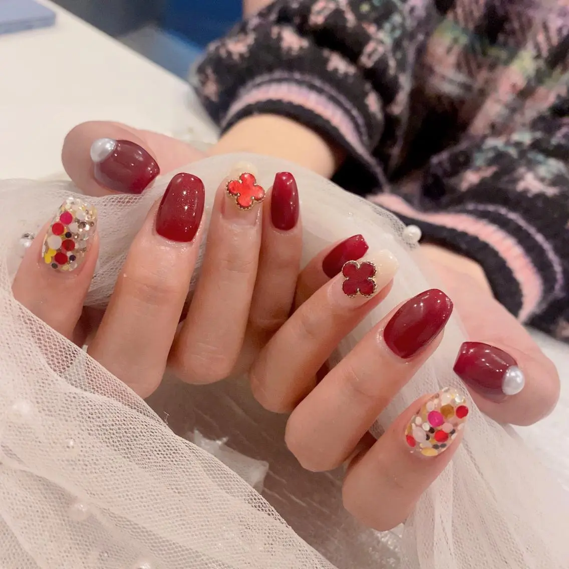 ネイル ハンドネイル Tinaネイル 難波のネイルデザイン