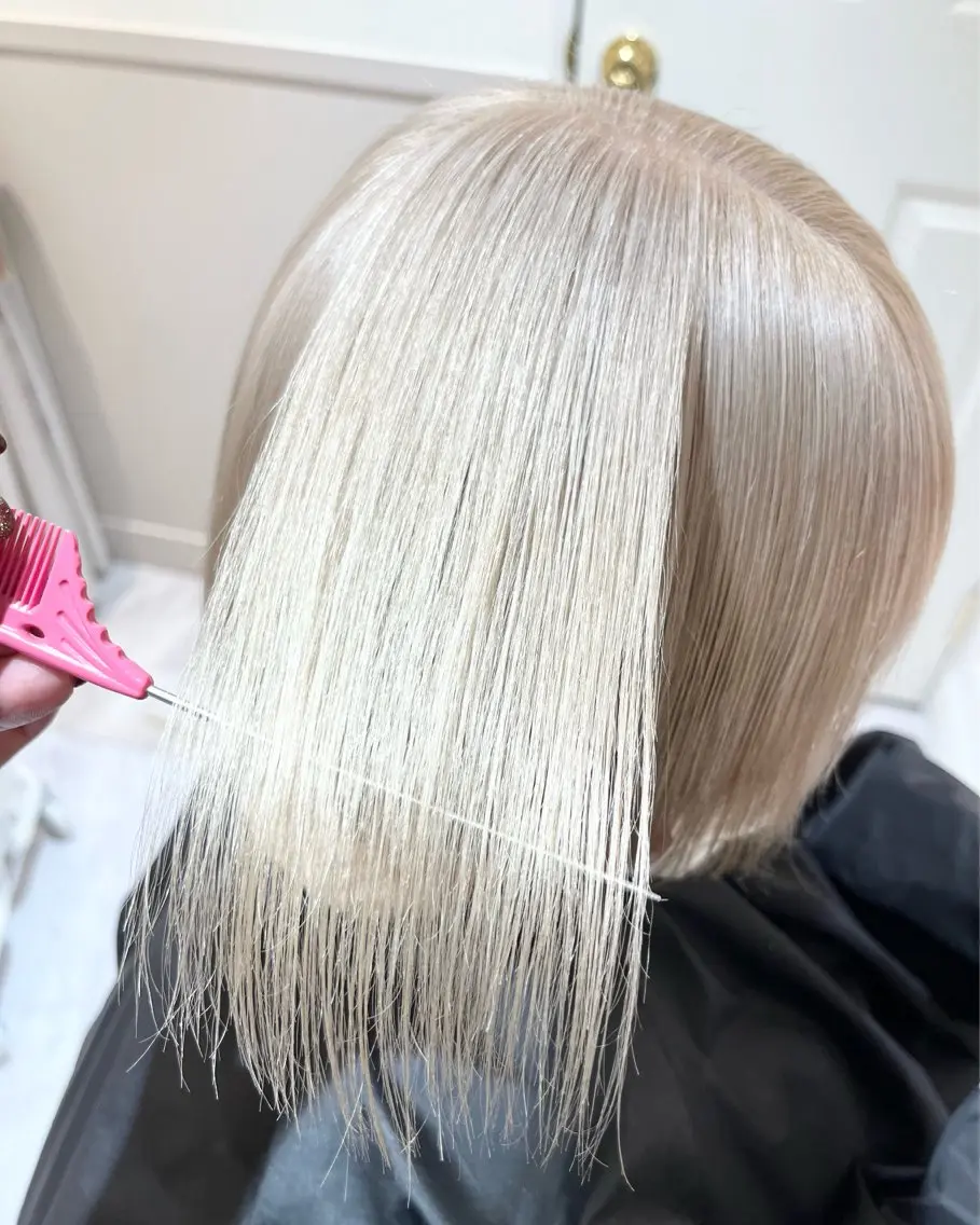 カット+ダブルカラー+トリートメント🩵の写真