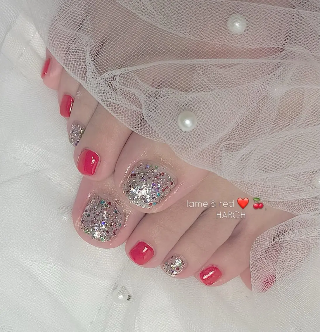 ネイル フットネイル H nailのネイルデザイン