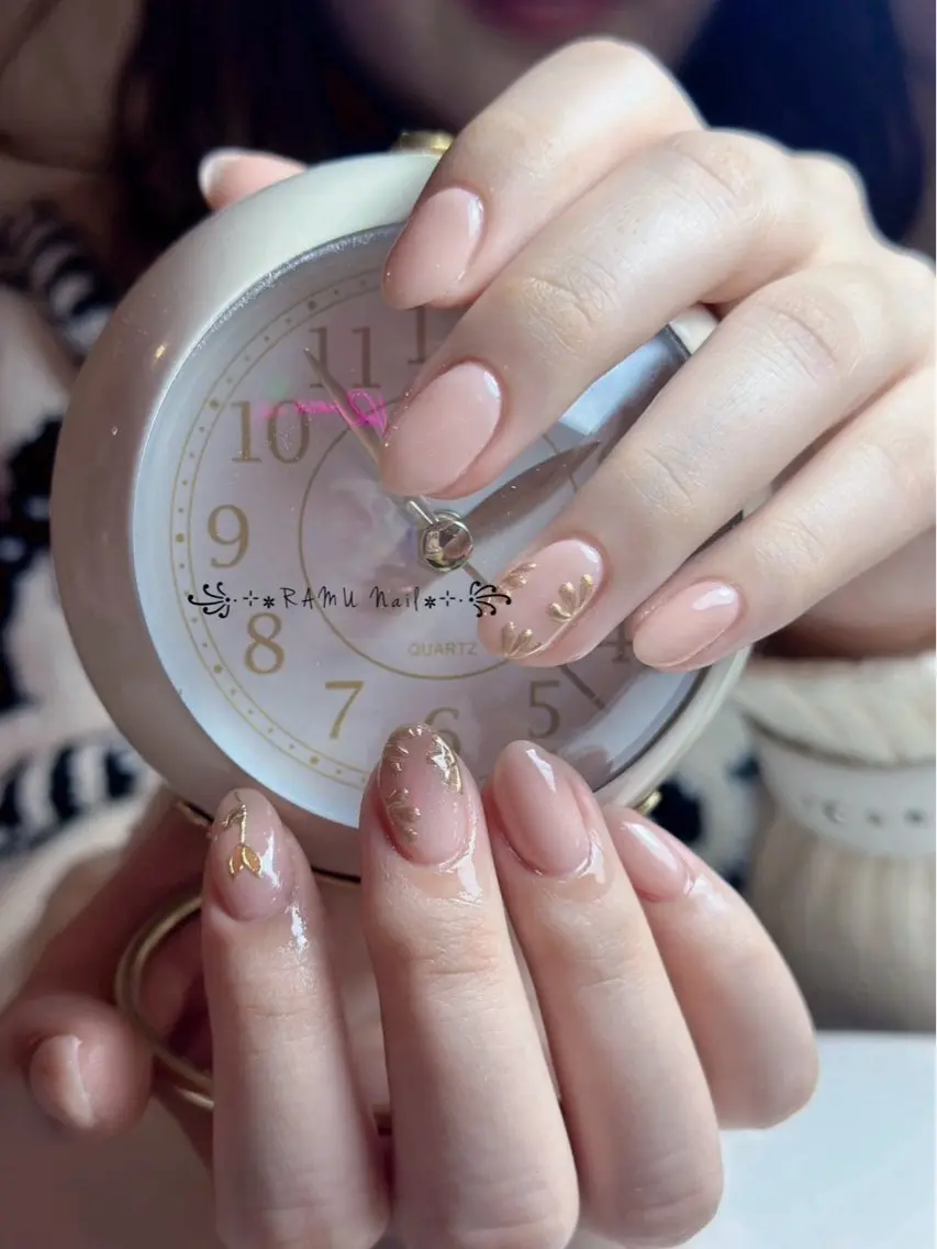 ネイル キラキラネイル マグネットネイル ミラーネイル ピンク 春ネイル ハンドネイル RAMU Nail 恵比寿店のネイルデザイン