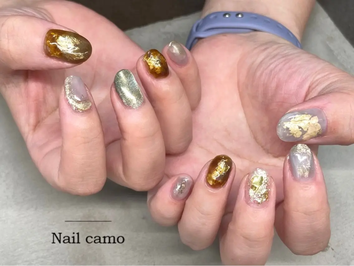 💅丁寧ケア付&オフなし《パラジェル》*持ち込みネイルの写真