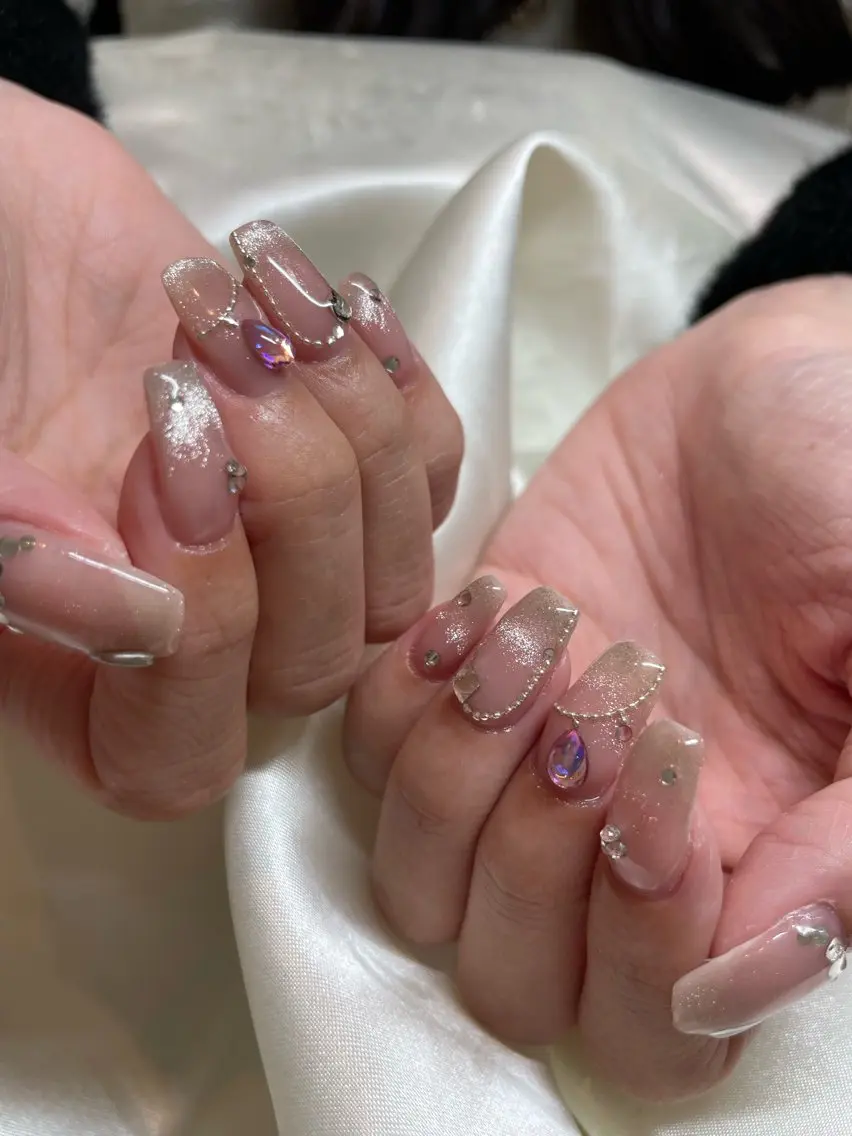 ネイル マグネットネイル ハンドネイル RANUN nailのネイルデザイン