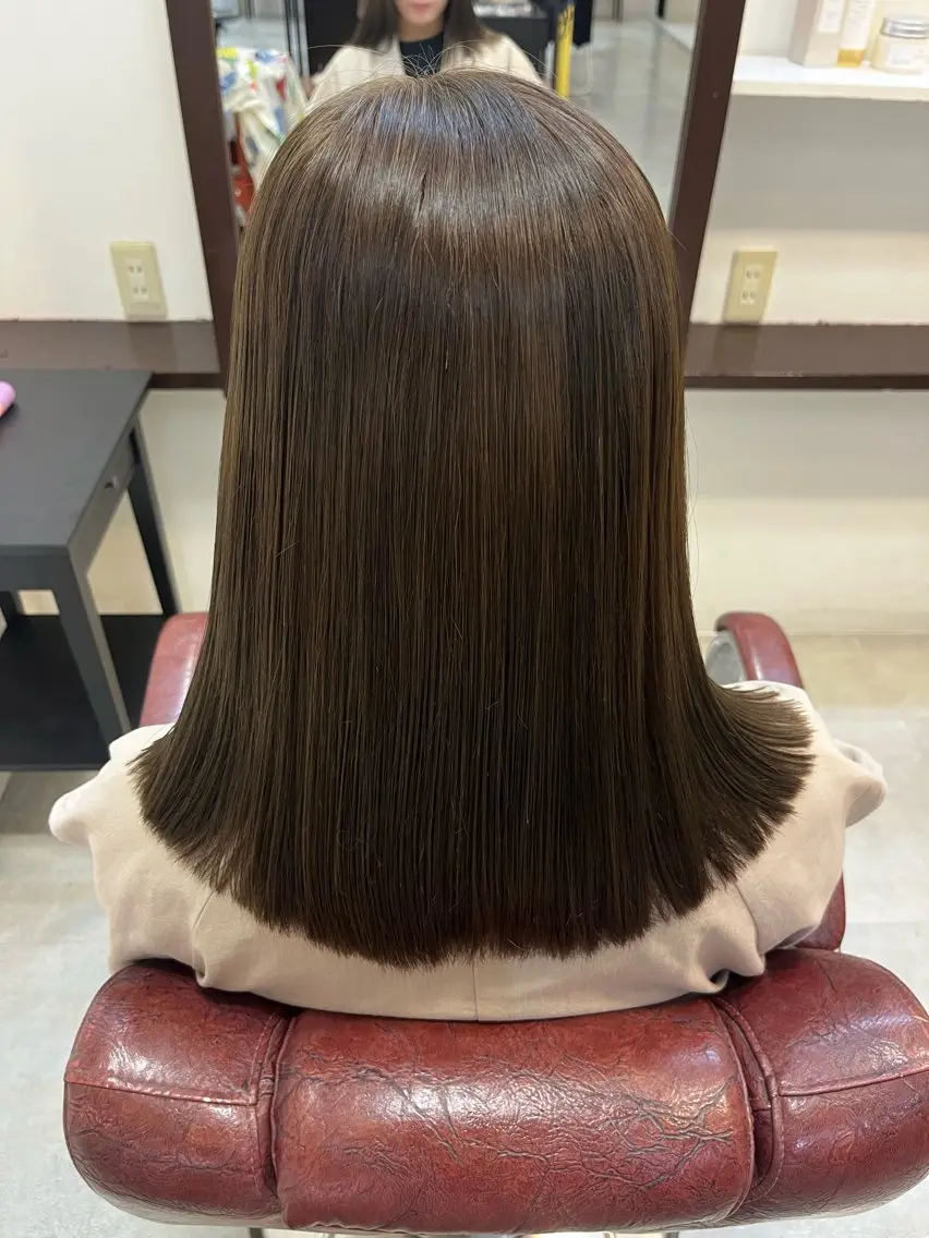 カラー 立道 樹奈のヘアスタイル