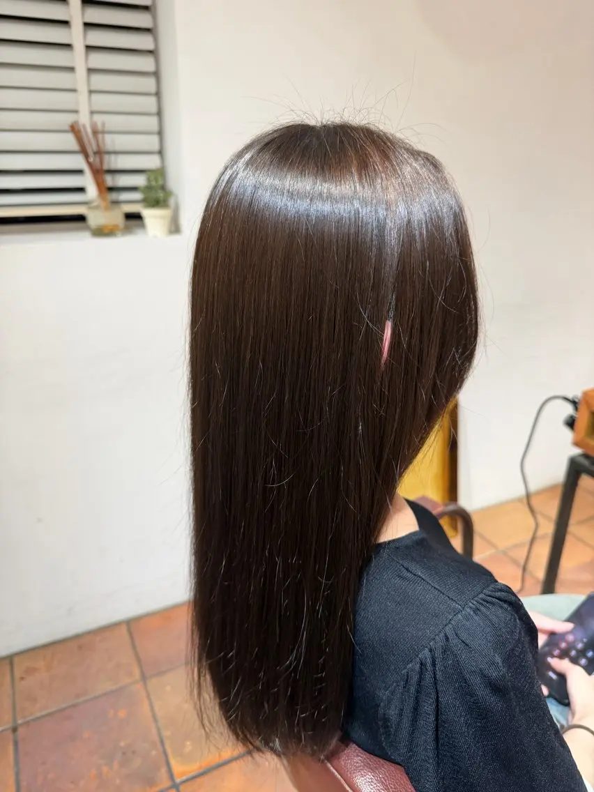 カラー&サロントリートメント🪻 【ワンカラー➕Aujua treatment】の写真